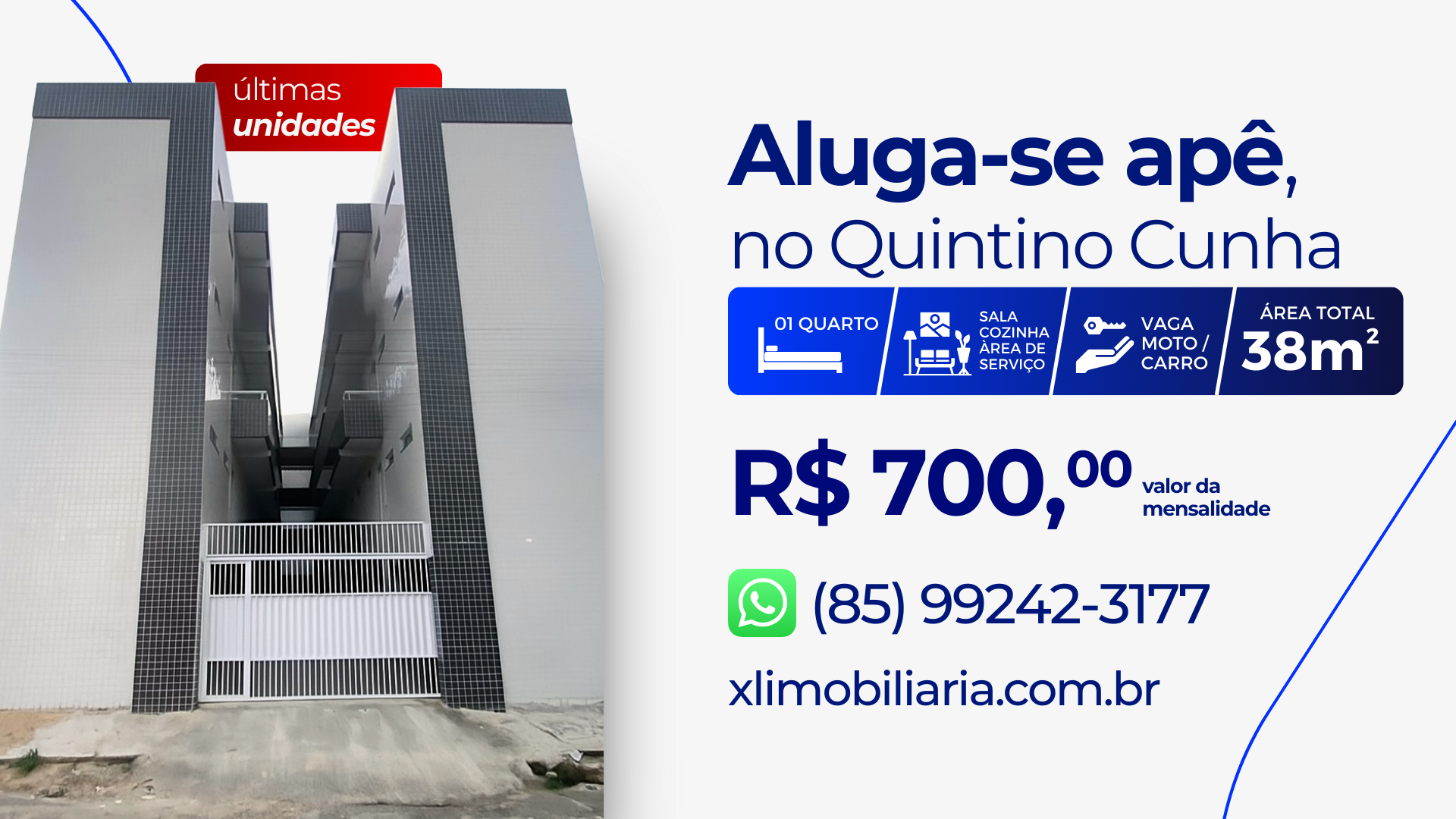 Apartamento - Quintino Cunha